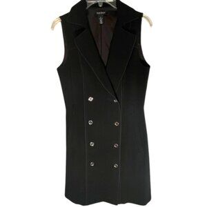 White House Black Market Sleeveless Double Breasted Sheath Dress- Size 8